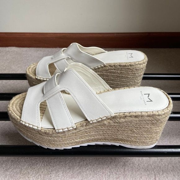 MARC FISHER Women Robbyn Espadrille Sandals - NEW - Picture 3 of 8